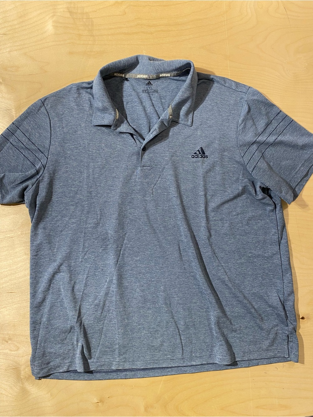 Adidas Men’s Blue Performance Polo Shirt 2XL (SZ)